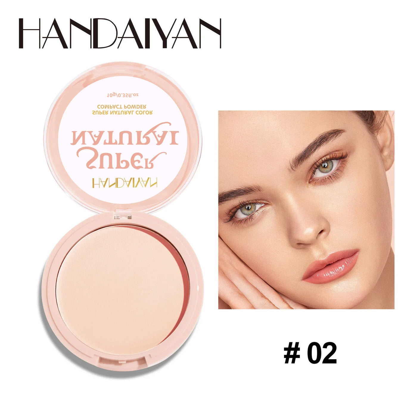 8 Color Natural Setting Powder Foundation