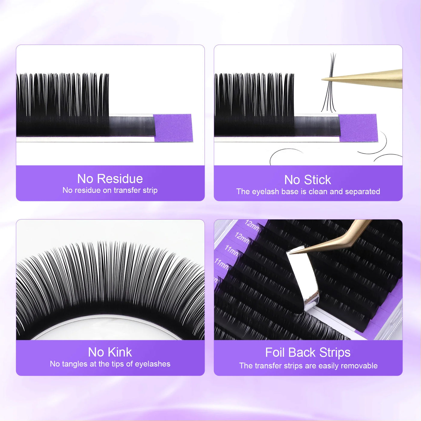 16Rows Individual Eyelash Extension