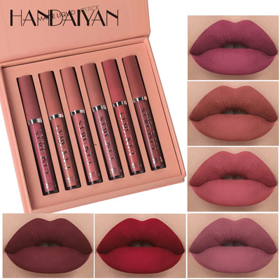 Set of 6 NonStick Cup Liquid lipstick