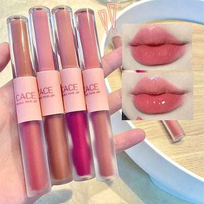 Double head laze mirror water lipstick