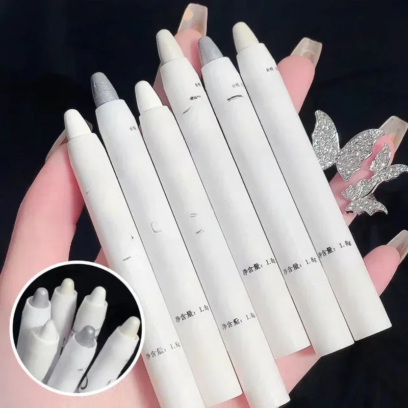 White Silkworm Pearlescent Eyeshadow Stick