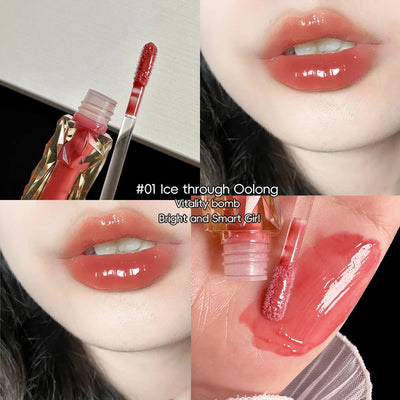 Halo-dyeing Waterproof Glass Lip Gloss