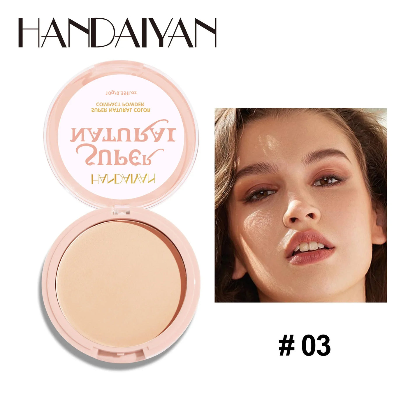 8 Color Natural Setting Powder Foundation