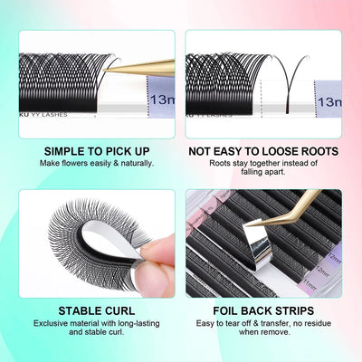 YY Mesh Lash Y shape eyelashes extension