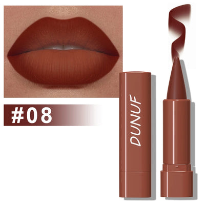 Lip Liner Pen with Matte Velvet Lipstick