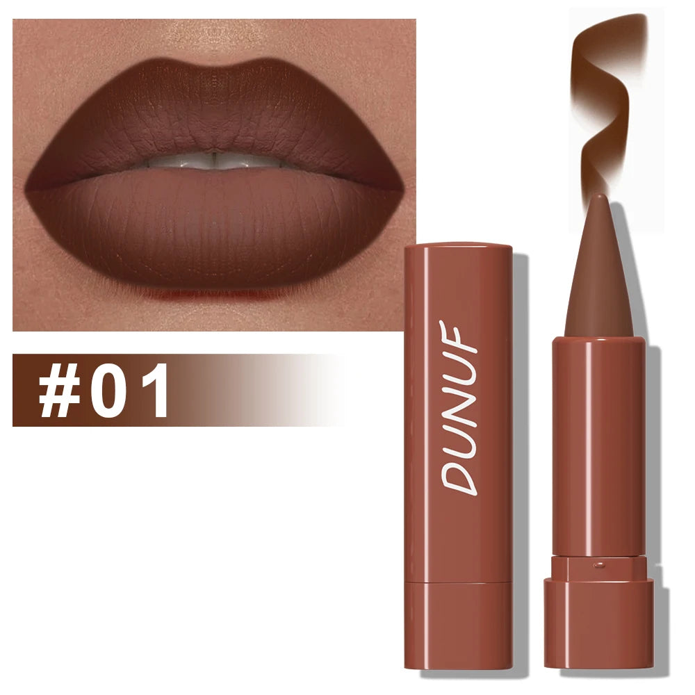 Lip Liner Pen with Matte Velvet Lipstick