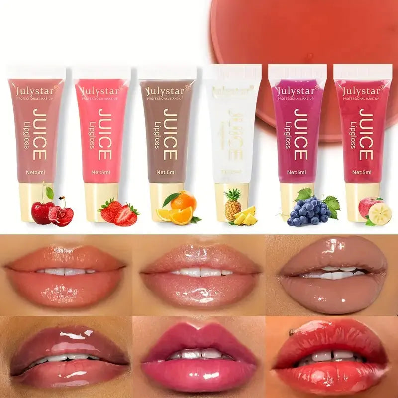 Watery Crystal Clear jelly Lip Gloss