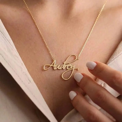 Customized Name Letter Necklace